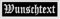 Aufnäher/Patch 10 x 3cm, Rechteckig, Wunschtext - personalisiert