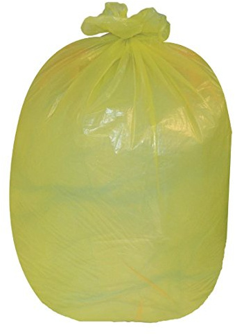 Jantex Commercial Medium Duty Bin Bags 80Ltr (Pack of 200), 380x290x180mm | Heavy-duty waste containment for busy kitchens, offices or catering events; tears and leaks are minimized.