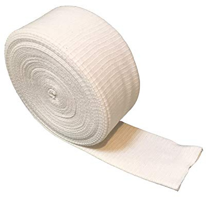 Qualicare 50CM LENGTH SIZE B (12.5CM) PREMIUM SMALL HAND/ARMS REUSABLE WASHABLE TUBULAR ELASTICATED SUPPORT SPRAIN BANDAGE