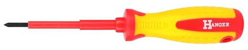 Tournevis cruciforme isolé PH1 175mm - HANGER - 132001