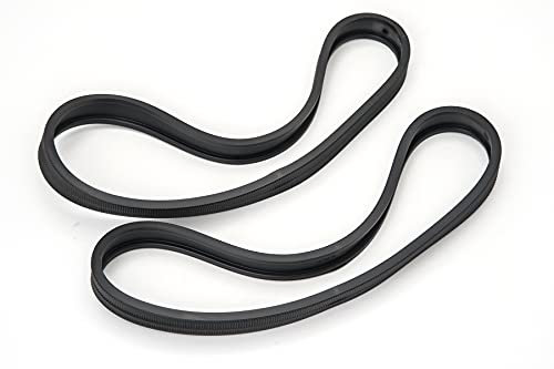 Rolly Toys Ersatzteile Set, Laufreifen, Laufringe, 330 x 30 mm, 2 Stück, Zubehör für Rolly Toys X00100050580, Schwarz