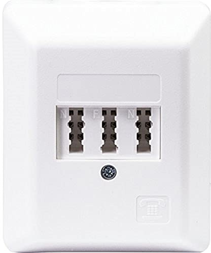 Schwaiger tda1237 532 TAE weiß – Steckdose