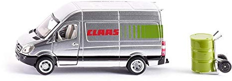 SIKU 1995, Claas servicefordon, 1:50, metall/plast, silver, många funktioner