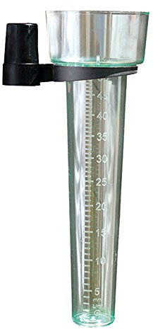 Siena Garden Regenmesser, mit Halterung, schlicht, 25cm, grün, 212285