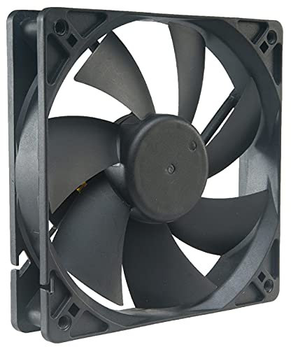 Akasa 120mm Black Fan | PC Case Fan | 3 Pin | AK-174BK-S