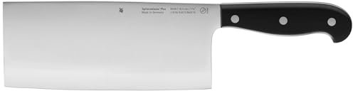 WMF Spitzenklasse Plus Chinesisches Kochmesser 31 cm, Made in Germany, asiatisches Messer geschmiedet, Performance Cut, Klinge 18,5 cm