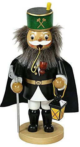 Brûleur-encens en forme de bonhomme avec cape Env. 17 cm Bergmann