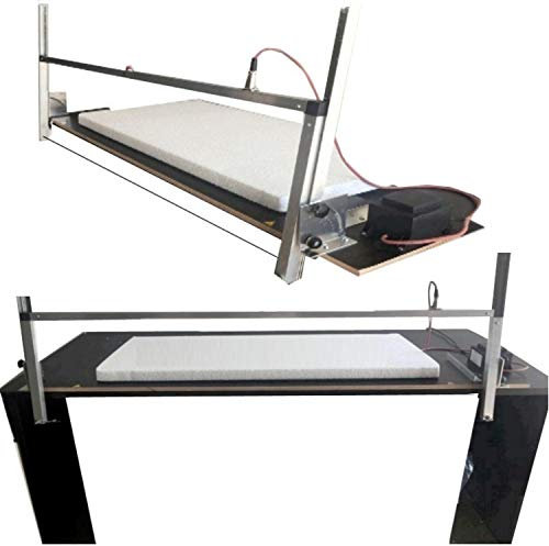 Styroporschneidegerät Thermo Säge Styropor Cutter Styroporschneider Größen Auswahl XS -102cm mit Ständer/S - 102cm / L- 115cm / XL- 135cm / XXL- 155cm Inklusive 3 Glühdrähte - DEUTSCHE HERSTELLUNG-