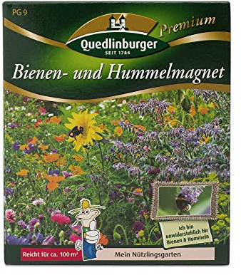 Quedlinburger Bienen-und Hummelmagnet für 100m2