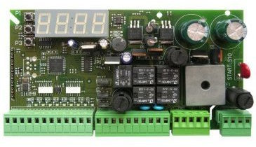 CENTRALE UNIVERSALE PER 1/2 MOTORI 12V/24V COMPLETAMENTE PROGRAMMABILE CON DISPLAY