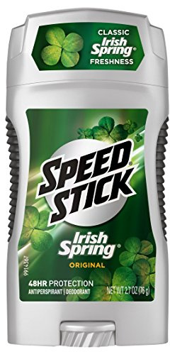 Speed Stick Antiperspirant and Deodorant, Irish Spring Original - 2.7 ounce (6 Pack)