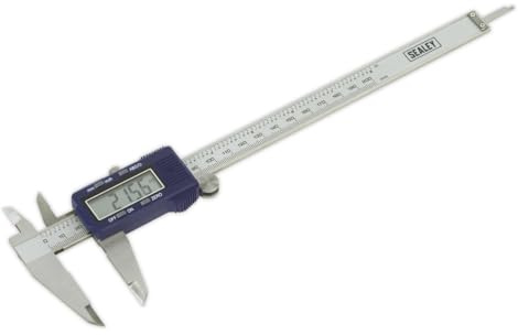 Sealey Ak9622Ev Digital Vernier Caliper 0-200Mm/0-8
