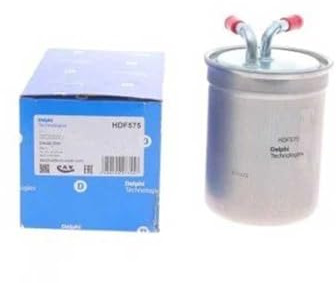 DELPHI HDF575 Kraftstofffilter Line Filter Kompatibel mit VW POLO 9N 5Z0127401 6Q0127400F 6Q0127401F | Kompatibel mit: AUDI A1, SEAT CORDOBA, IBIZA III, IBIZA IV, IBIZA IV Kasten/Schrägheck, IBIZA IV SC, IBIZA IV ST, TOLEDO IV