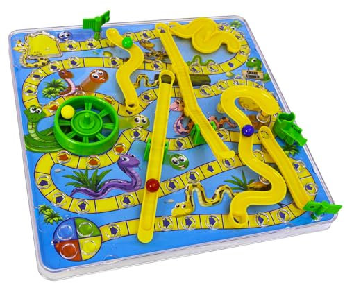 3D Snakes and LADDERS Board Game Fun Family Xmas Kids Toys Gift Traditional New