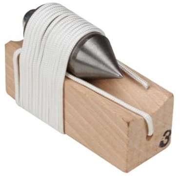 Perel HE952300 Fil à plomb sur bloc pointu 300 g