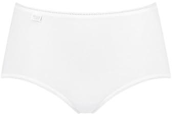 Sloggi Femme 24/7 Cotton Midi C3p Bikini, Blanc, 42 EU