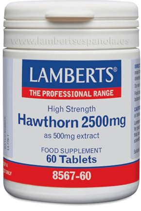 Lamberts Espino Blanco 2500mg - 60 Tabletas