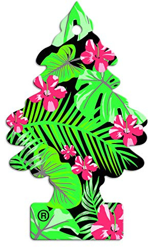Little Trees Air Freshener Tree MTR0081 Jungle Fever Fragrance For Car Home Boat Caravan - Single Pack