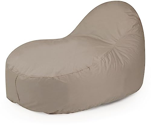 Outbag Slope XL Plus (mud) Der Outdoor-Sitzsack für den Garten und die Terrasse Ganzjährig Outdoor geeignet