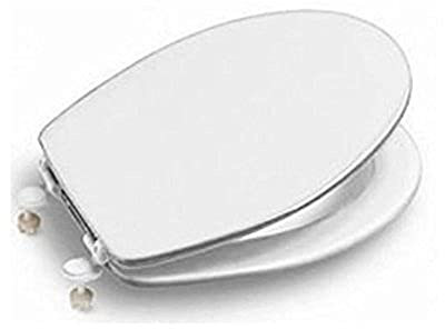 Roca Magnum A801906004 - WC-Sitz/Toilettendeckel/Klobrille, Nylonscharniere, Weiß