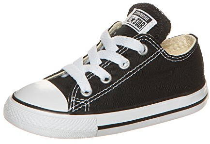 Converse Scarpe Chuck Taylor all Star Ox Infant Taglia 26 Codice 7J235C Nero