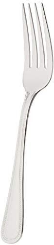 Bead Cutlery Table Forks - Pack of 12 | Stainless Steel Table Forks, Genware Bead Cutlery