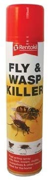 Decco Ltd Rentokil PSF126 300ml Fly and Wasp Killer Spray