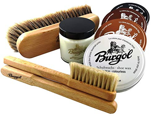 Profi-Starterset mit Burgol Schuhpflegeartikeln