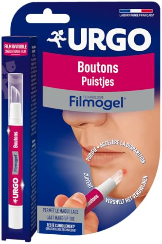 Urgo - Filmogel-Knöpfe – Beschleunigt das Verschwinden und reinigt – unsichtbare Folie – 2 ml