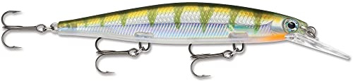 Rapala - Shadow Rap Deep Angelköder - Angelzubehör für Süßwasser - Reaktiver und Aggressiver Kunstköder - Lauftiefe 1.2-2.4m - Fischköder 11cm, 13g - Hergestellt in Estland - Yellow Perch