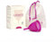 Lybera Coppetta Mestruale Made in Italy, Coppetta Mestruale Morbida, Sicura, in Silicone Medicale, Ecologica, per Igiene Intima, Comoda, Disponibile in 2 Taglie - Taglia 1, Colore Fucsia