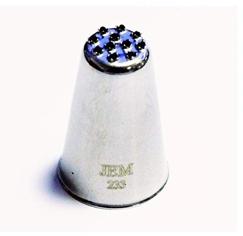 JEM Small Hair/Grass Multi-Opening Serrated Nozzle #233 (Uncarded)