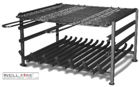 Wellfire Grilleinsatz für Landau Grillkamin