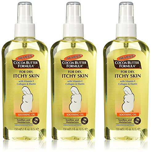 Palmer's Palmers Cocoa Butter Formula Soothing Oil For Dry Itchy Skin - 5.1 Fl Oz (Pack Of 3)