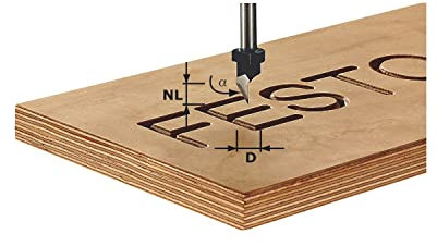 Festool Schriftenfräser HW S8 D11/60°
