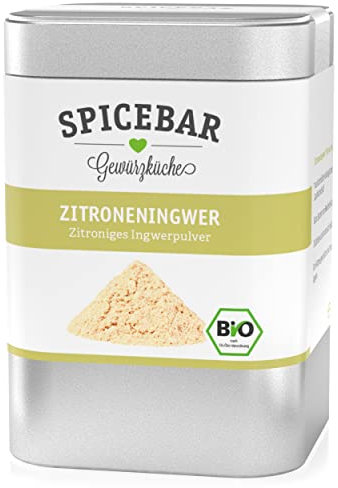 Spicebar Zitroneningwer - Zitroniges Ingwerpulver, Bio (1 x 70g)