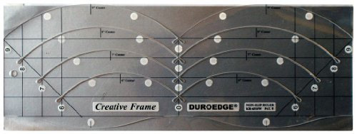 Creative Rahmen Kurven – Shape Cut Duroedge Lineal, rutschfest Geschlitztes