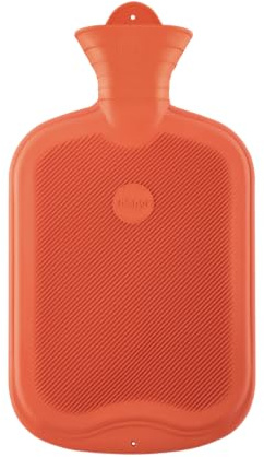 2,0 Liter Sänger Gummi-Wärmflasche (orange)