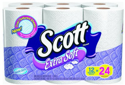 Scott 12-Pack Extra Soft Toilet Tissue