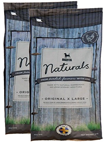 2 x 12 kg Bozita Naturals X-Large / Original XL Hundefutter - große Hunderassen