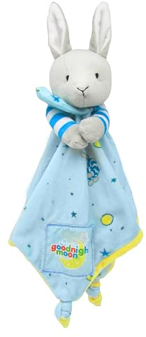 Goodnight Moon Bunny Plush Stuffed Animal Snuggler Lovey Security Blanket