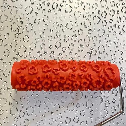 Decorative Art Texture Roller - 7 Roller (Cheetah Pattern)