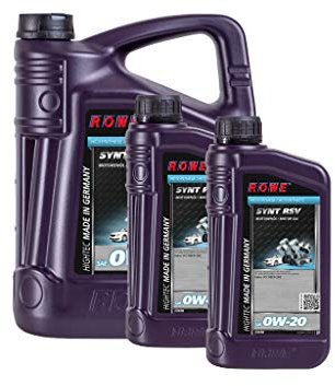 7 (5L+2L) Liter ROWE HIGHTEC SYNT RSV SAE 0W-20 Motoröl für VOLVO