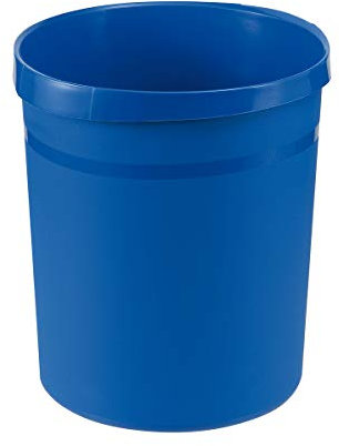 Han Grip - Cestino per la carta straccia con impugnatura incassata, 237/312 x 350 mm, 18 l, colore: Blu