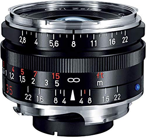 ZEISS Ikon C Biogon T* ZM 2.8/35 - Obiettivo grandangolare per fotocamere Leica M-Mount Telemetro Nero