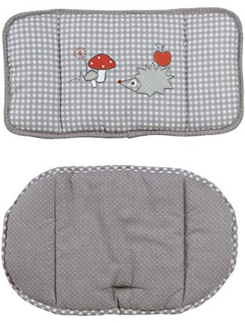 roba Sitzverkleinerer, Hochstuhleinlage 'Adam & Eule', 2-teiliges Sitzkissen für Treppenhochstühle