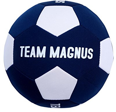 TEAM MAGNUS Beach Volleyball, Rugby Ball Strand, Strandfußball - salzwasserfester, wasserabweisender Spielball in Neopren