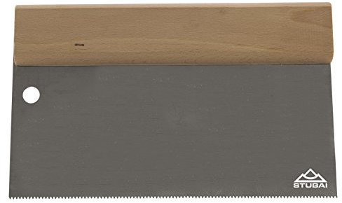 Stubai 447302 Spatola Dentata, Stendicolla D-2 x 2, 200 mm