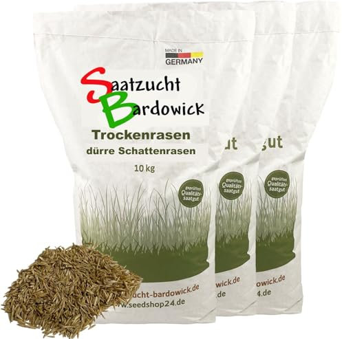 30kg für ca. 900 m² Schattenrasen Rasen dürreresistent Rasensamen Gras Grassamen Rasensaat - Qualität zum Fairen Preis !