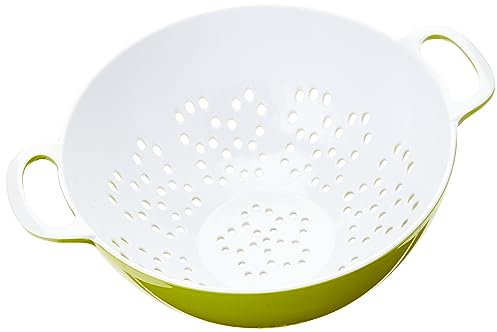 Colourworks Small Melamine Colander, 15 cm - Green